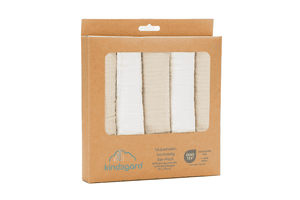 Mullwindeln bovkaelig 5er-Pack beige