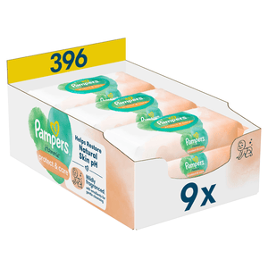 Harmonie Protect &amp; Care měsíčkové vlhčené ubrousky, 396 ubrousků (9 x 44 ks)