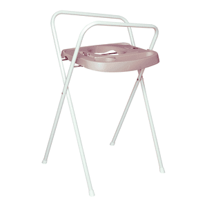 bébé-jou® Support pour baignoire bébé Click Pale Pink 103 cm