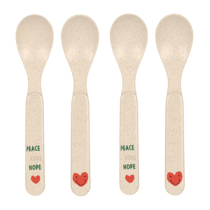 Kinderlöffel Set 4-teilig, Happy Rascals Heart