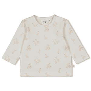Langarmshirt AOP Little Duck Offwhite