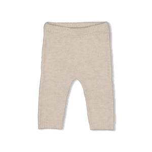 Gebreide broek Little Duck Taupe melange