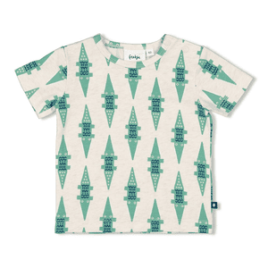 T-paita Later Gator Off white melange