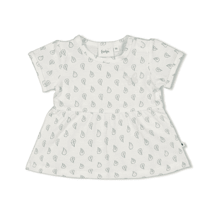 Maglietta Pretty Paisley Off white