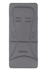 Vendbart overtrekk i jersey 30x73 cm gråmelert