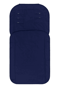 zomer voetenzak Eco 83x43 cm navy