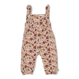 Jumpsuit Vild Flower s Roze