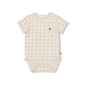Body à manches courtes Caméléon Off white