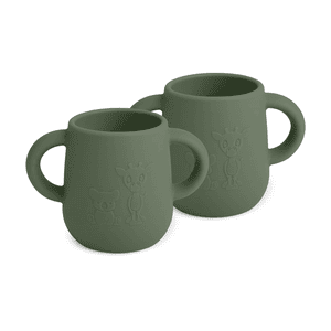 Taza para niños Abiola 145ml 2 piezas Dusty Green