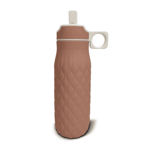 Nima siliconen drinkfles 400 ml Chocolade Mout