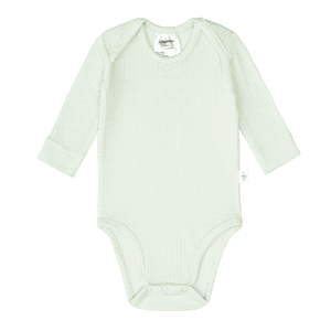 Vauvan bodysuit pitkähihainen ribbed mintu