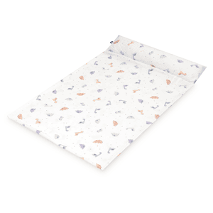 JULIUS  Jersey hoes Loop Comfy voor aankleedkussen Softy Little Dinos 85 x 75 cm