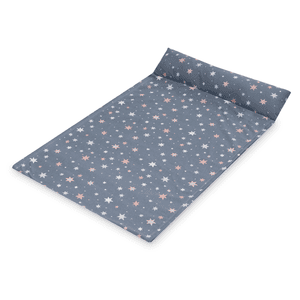 Jerseyovertrekk Loop Comfy til stelleunderlag Softy Shiny Stars 85 x 75 cm