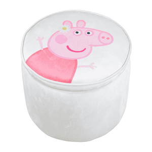Taburete infantil redondo Peppa Pig