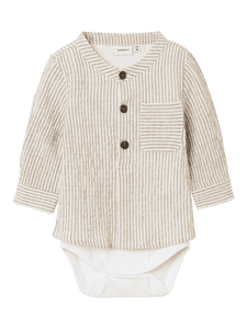 Body à chemise Nbmfedenis Humus