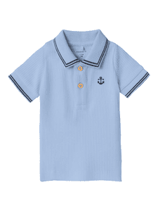 Poloshirt Nbmfalvan Dusty Blue