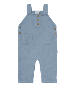 Musselin Latzhose solmig blau