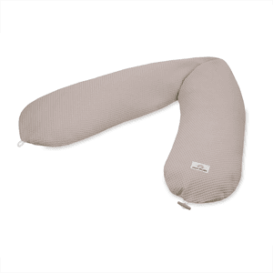 Coussin d'allaitement Nappi piqué gaufré nougat