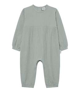 Musselin Overall solmig mint