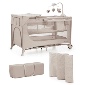 Reiswieg 3in1 JOY 2 met accessoires beige