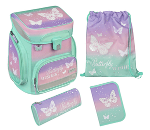 Set Mochila escolar EasyFit Butterfly Wishes