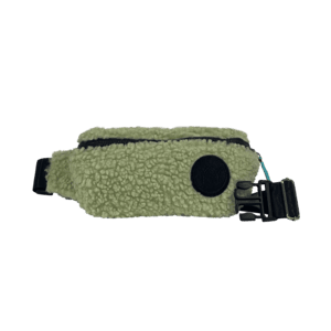 Sac banane enfant peluche Green