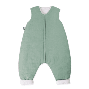 Jumper Mussola foderata di verde