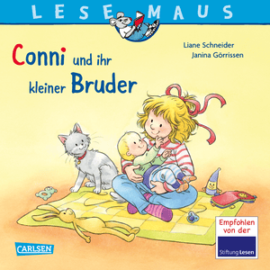 LESEMAUS 23: Conni und ihr kleiner Bruder: Liebenswertes Bilderbuch über Geschwisterchen für Kinder ab 3 Jahren