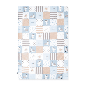 Tapis d'éveil Patch Blue 95x135 cm