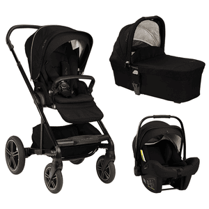 Kinderwagen MIXX next inkl. Babywanne & Babyschale PIPA next i-Size Riveted