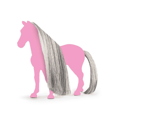 Haare Beauty Horses Grey 42652