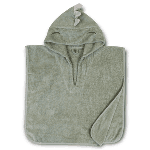 Badeponcho Adelin Light Green Dino