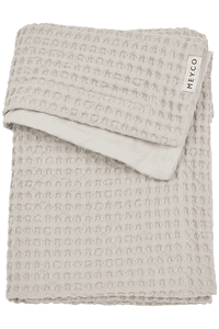 Babydecke Waffle Cotton greige 75 x 100 cm