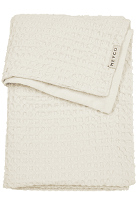 Babydecke Waffle Cotton grau 75 x 100 cm
