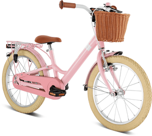Bicicleta para niños YOUKE CLASSIC 18 retro rose