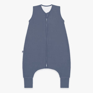 Essential emma & noah slaapzak met voeten Blauw