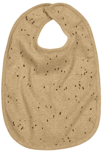 Bib Rib Mini Spot toffee melange 2-pakning