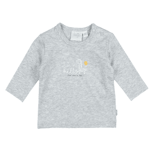 Shirt met lange mouwen Hello Sunshine Giraffe Grijs Melange