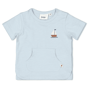 T-Shirt Let's Sail Blau