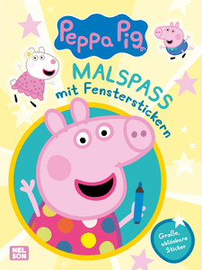 Peppa Wutz Mitmachbuch: Malspaß mit Fensterstickern Peppa