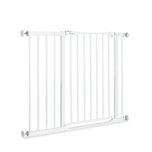 Pack barrière de sécurité enfant Clear Step 2 extension 21 cm White