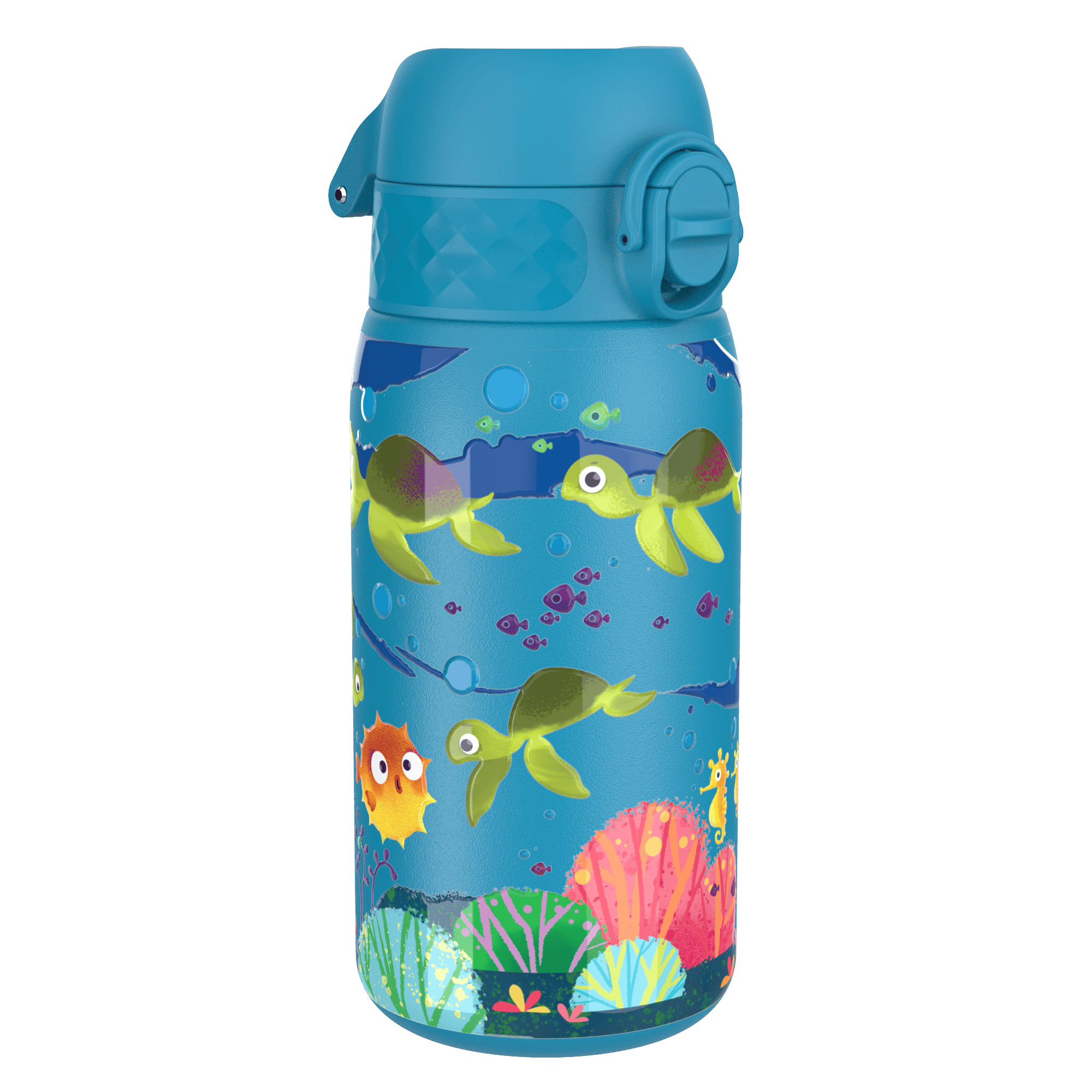 Kinder-Wasserflasche Edelstahl 400 ml dunkelblau