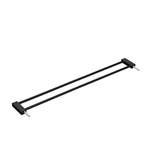 Safety Extensión para puerta de seguridad Gate 9 cm Black