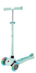 Trottinette enfant 3 roues PRIMO PLUS LIGHTS roues lumineuses turquoise/menthe