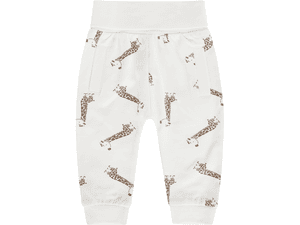 Pantalon de jogging BABY ON TOUR off white allover