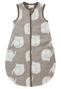 Schlafsack 120g BABY ON TOUR ringel/mokka