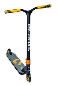 SIX DEGREES Stunt scoot er 100 mm musta-kupari-ruskea