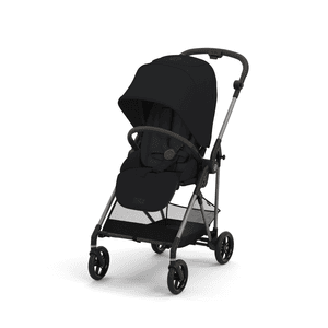 Melio kinderwagen Magic Black