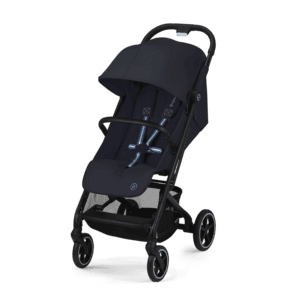 Poussette compacte Beezy Black Dark Blue