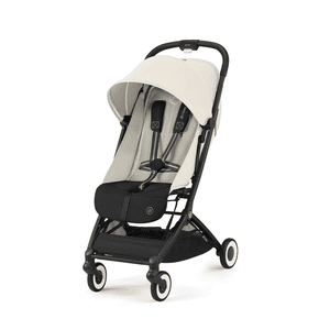 Cochecito Orfeo Black Lienzo White